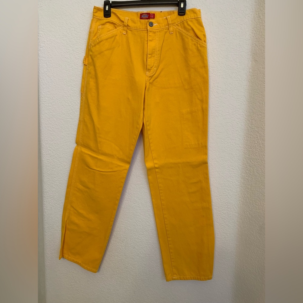 Women's Yellow Carpenter Pants